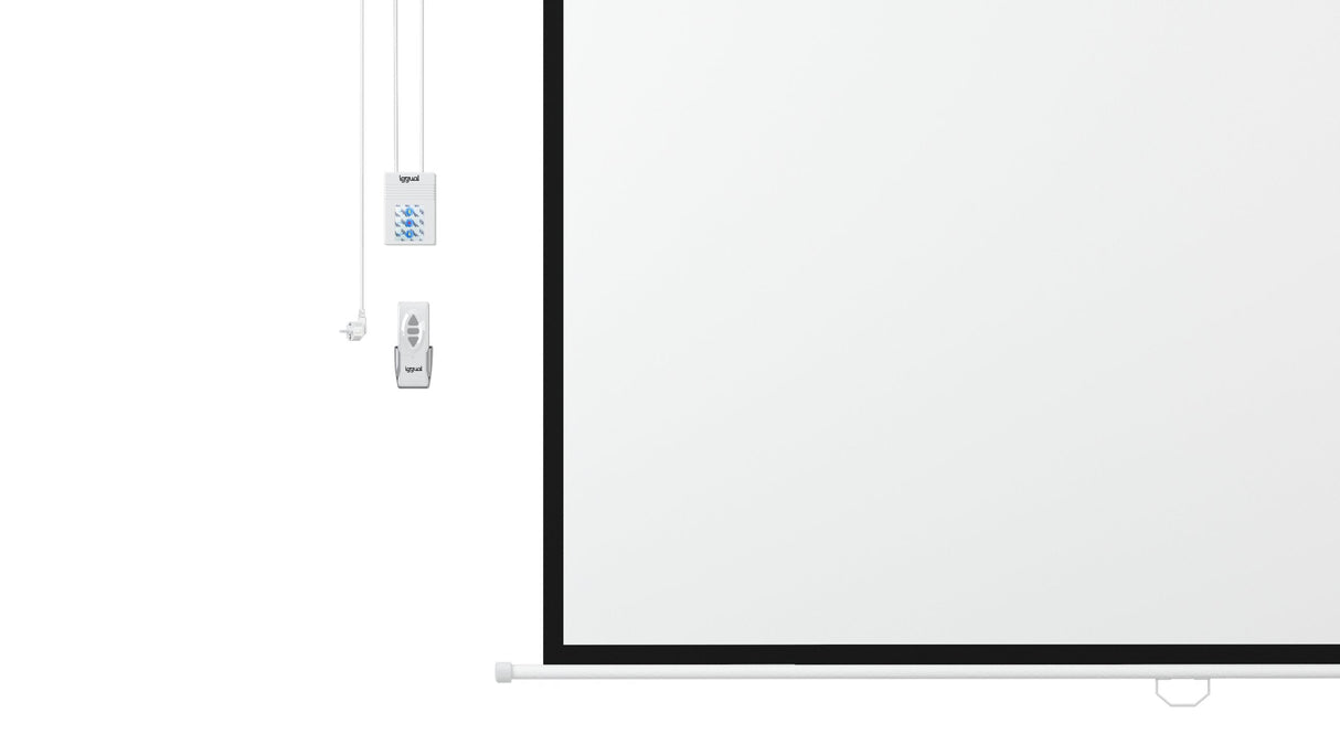 Iggual Pantalla Eléctrica 4:3 134" 240x240 Cm