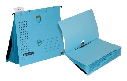Elba Chic Ultimate Personalhefter Kaufmännische Heftung Din A4 Azul