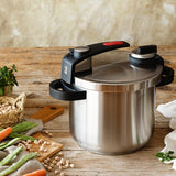 Olla A Presión Tekna A185602 Ø22cm 6l Acero Inoxidable Apta Para Inducción