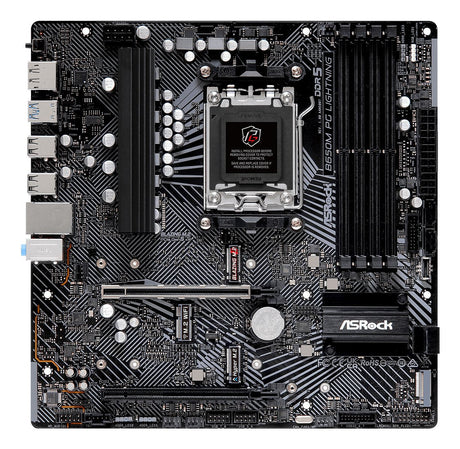 EAN 4710483943829 - Asrock B650M PG Lightning AMD B650 Zócalo AM5 micro ATX imagen 2