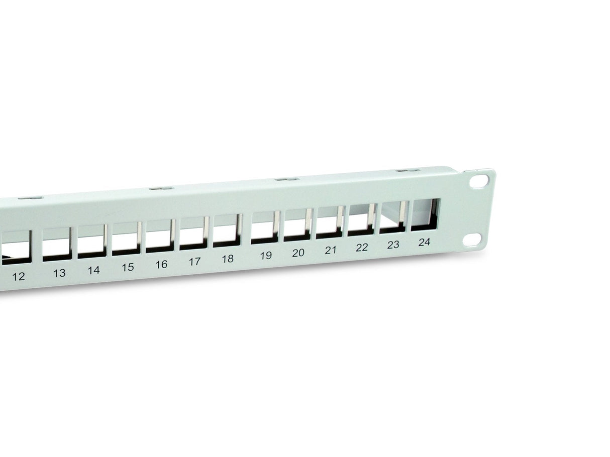 Equip Patchpanel 24x Cat6a 19" Ftp 1he Keymone Montage Ws