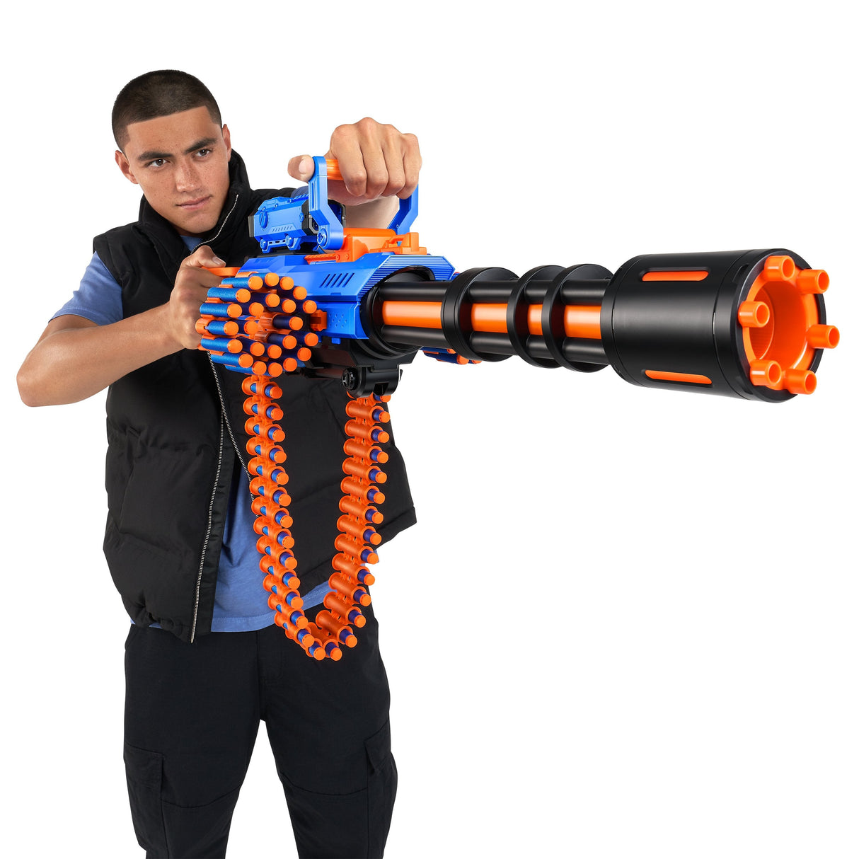 Zuru X-Shot - Insanity Blaster Rage Fire, Lanzador De Dardos Con 72 Dardos 36605