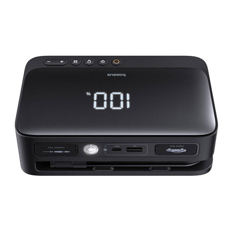 Baseus Super Energy Car Jump Starter, 600a Negro