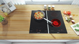 Placa De Inducción Gorenje Gi3201bc Hobs Negro Integrado 30 Cm Con  2 Zona(S)