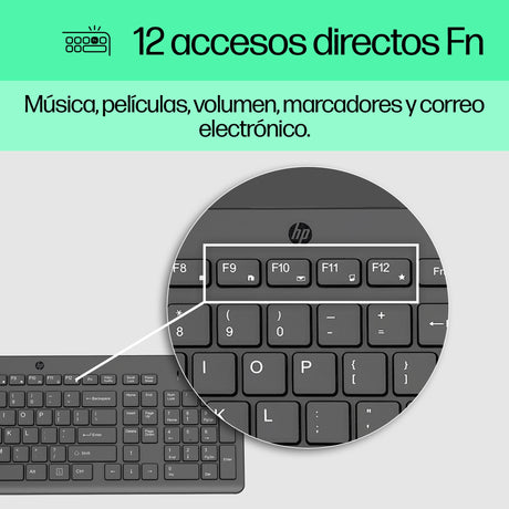 EAN 0196548244225 - HP 150 USB-A Wired Keyboard teclado Universal Negro imagen 6
