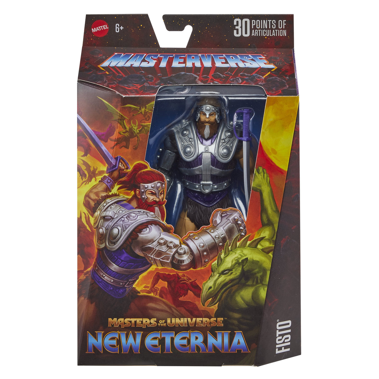 Figura Mattel Masters Of The Universe Masterverse New Eternia Fisto De Juguete   Jbp76