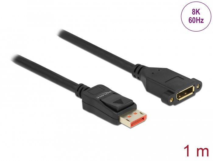 EAN 4043619870950 - DeLOCK 87095 cable DisplayPort Negro imagen 2