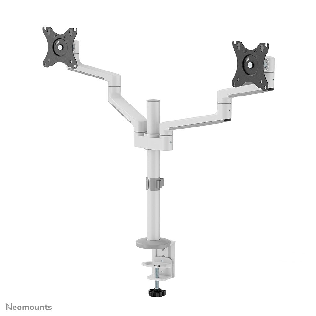 Neomounts By Newstar Soporte De Escritorio 17"-27" 2 Monitores 3gelenk Blanco Max.8kg
