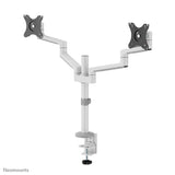Neomounts By Newstar Soporte De Escritorio 17"-27" 2 Monitores 3gelenk Blanco Max.8kg