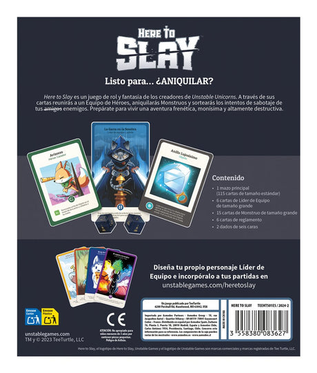 EAN 3558380083627 - Asmodee TEEHTS01ES juego de tablero Juego De Cartas Estrategia imagen 4