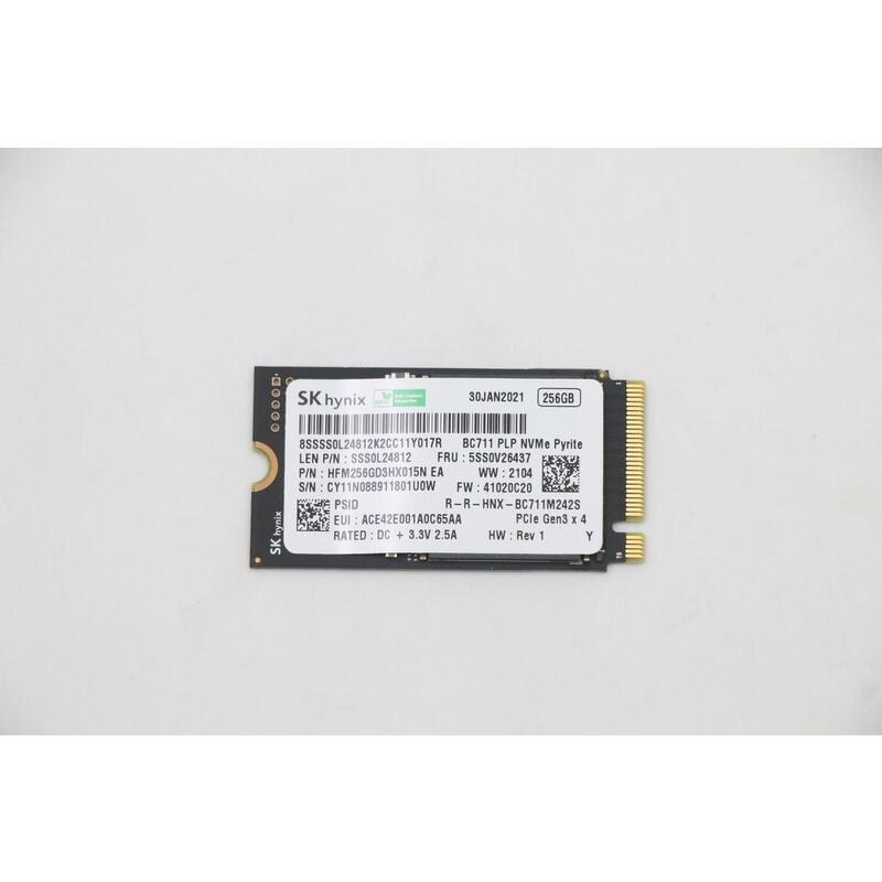 Ssd_asm 256g M.2 2242 Pcie3x4