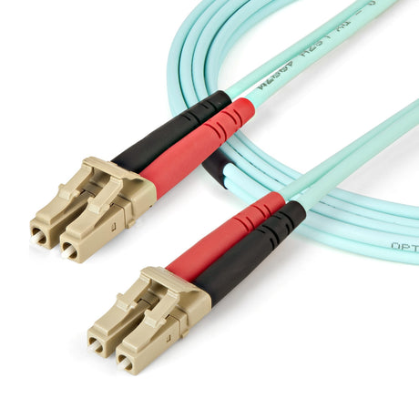 EAN 0065030870818 - StarTech.com 450FBLCLC2 Cable de fibra óptica e InfiniBand Color aguamarina imagen 4