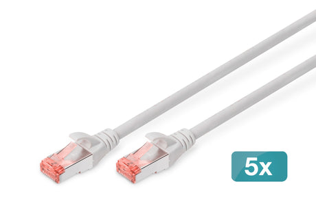 EAN 4016032441502 - Digitus DK-1644-150-5 cable de red Gris 15 m Cat6 S/FTP (S-STP) imagen 1
