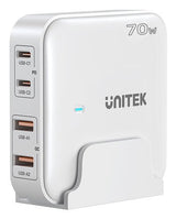 EAN 4894160051028 - UNITEK P1228AWH01-EU cargador de dispositivo móvil Universal Negro, Blanco Corriente alterna Carga rápida imagen 1
