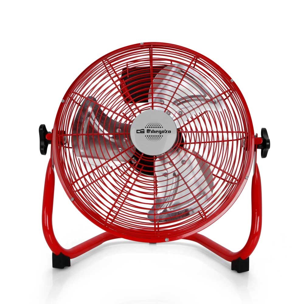 Orbegozo Pw 1431 Ventilador Industrial - Potente Y Seguro - Aspas De 30cm - 3 Velocidades - Rejilla De Proteccion - Asa