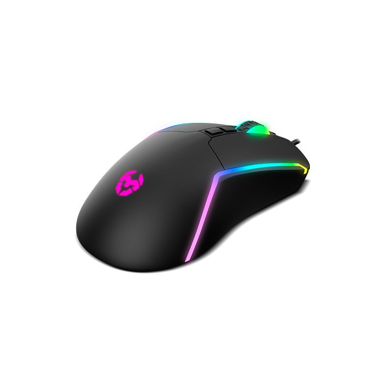 Teclado Español + Raton + Alfombrilla + Auriculares Krom Kenya Gaming