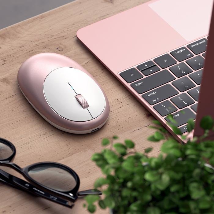 Satechi M1 Bluetooth Ratón, Roségold, Bluetooth, St-Abtcmr