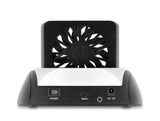 Delock 64280 Estación De Acoplamiento Usb 10 Gbps Para Hdd / Ssd Sata De 2.5? / 3.5? O M.2 Nvme Pcie O Ssd Sata Con Ventilador