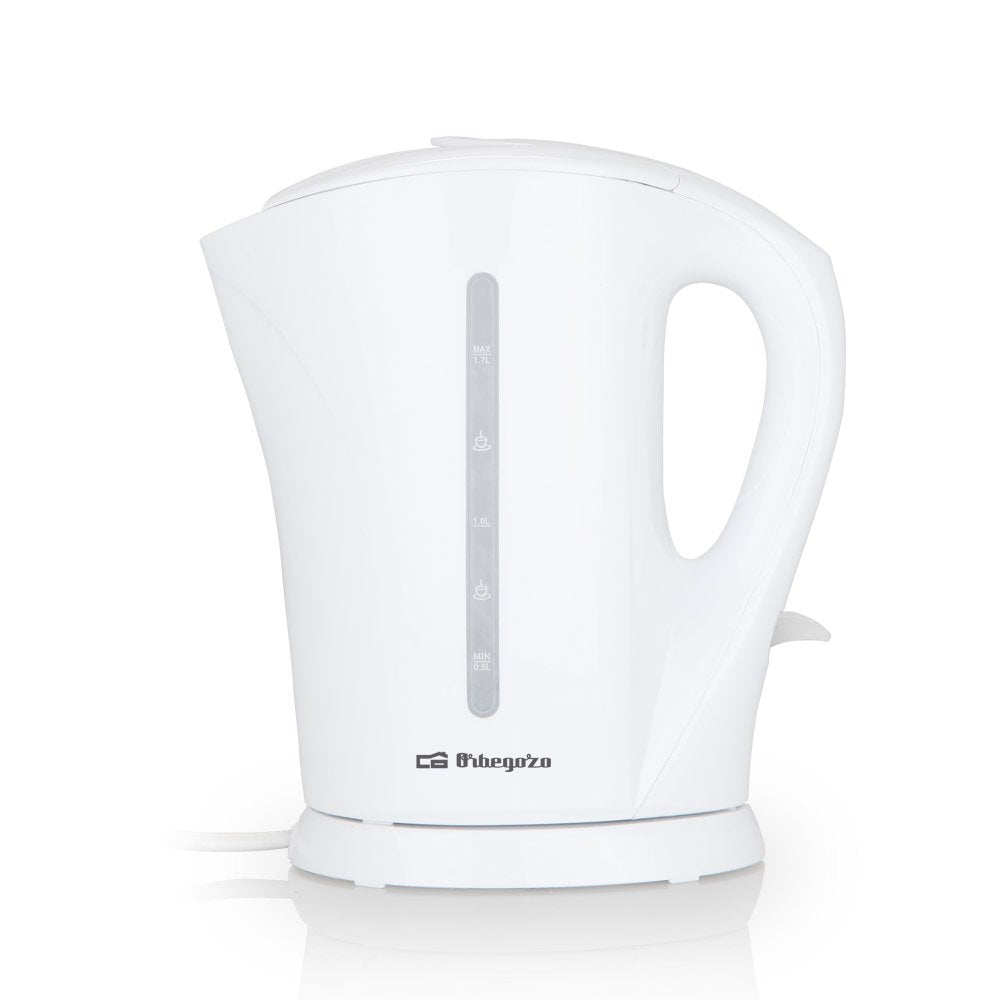 Hervidor De Agua Orbegozo Kt 6003 1850-2200w 1.7l Libre De Bpa Filtro Extraíble Base Con Recoge Cables