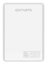 4smarts Netzladegert Flatplug Duos 20w Gan 1c+1a, Wei