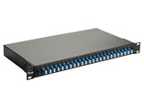 Equip Lwl-Spleisskamen 24-Port Lc-Duplex Os2 1u Komplett Sw