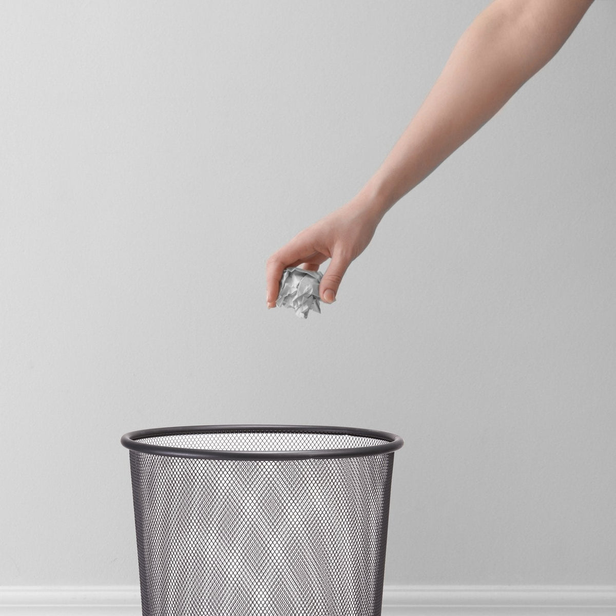 Zeller Papelera 17,5 L Antracita