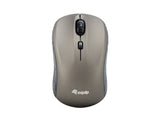 Equip Ratón Óptico Inalámbrico, Mini Gris