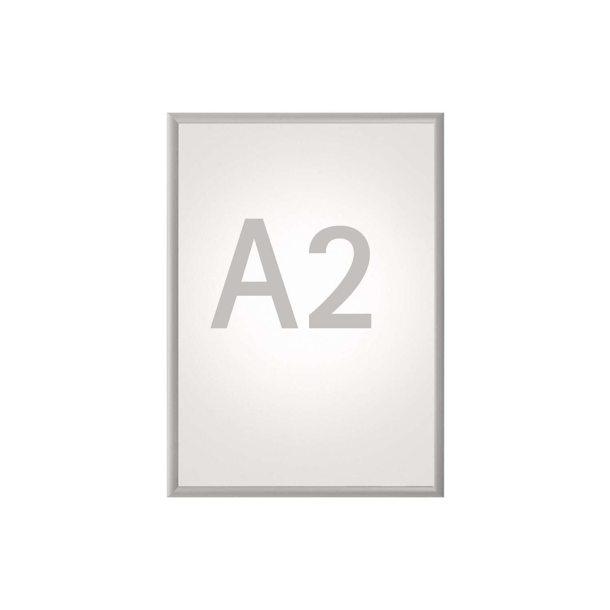 Marco Abatible 45,0 X 62,5 Cm Plateado