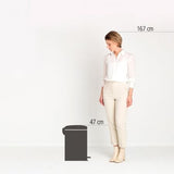 Brabantia Pedal Bin Newicon 20 L Soft Beige