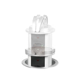 Regleta De Mesa Retractil 3 Tomas 1.8m Logilink Pl Schukox3/Ã 10cm Lps235a
