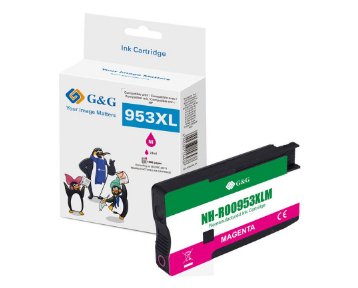 G&G Tintencartucho Compatible Hp 953xl F6u17ae Xl-Magenta