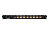 16 Port 17" Lcd Kvmp Switch Usb Port Integrated