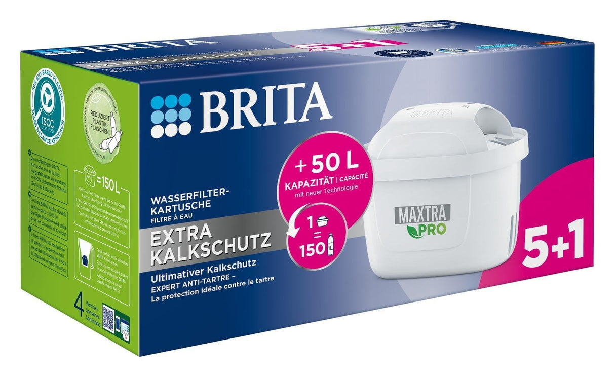 Brita Maxtra Pro Extra Kalkschutz Pack 5+1