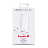 Celly Gelskin Funda Para Galaxy A34 5g  (6.6") Transparente