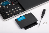 Disco Ssd Crucial 2,5" 1tb Bx500 Sataiii 3d 7mm  540 Mb/S, 6 Gbit/S - Tray