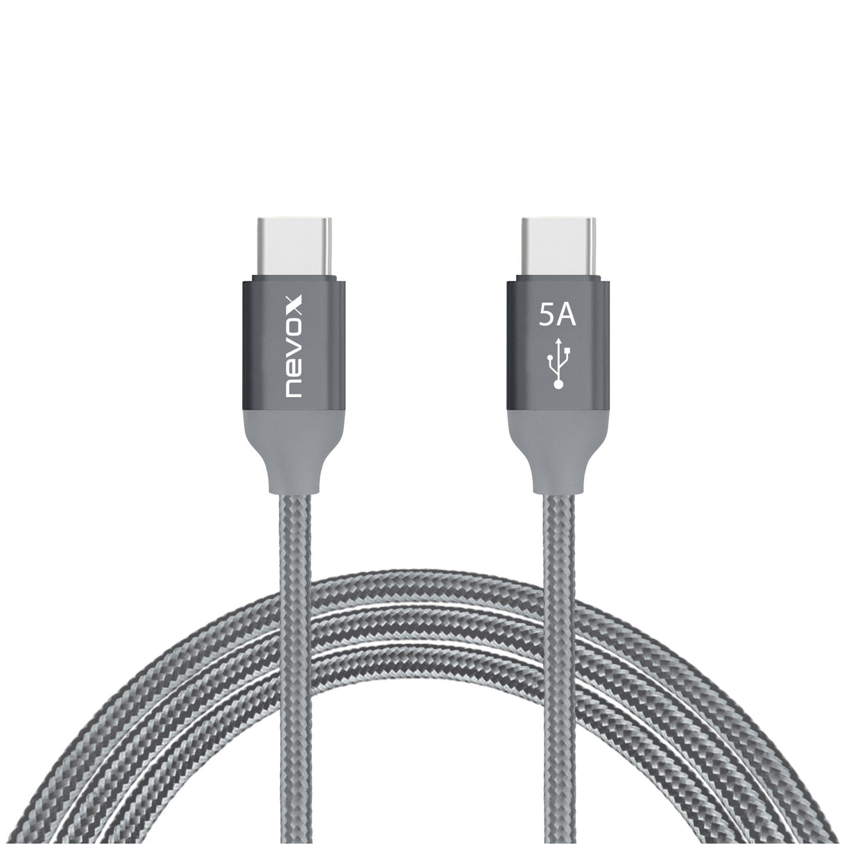 EAN 4250686406542 - nevox 1654 cable USB USB 2.0 2 m USB C Gris, Plata imagen 3