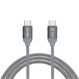 Cable Nevox Usb 2.0, Conector Usb-C > Conector Usb-C Gris, 2 Metros, Pd, Carga Con Hasta 100 Vatios 4250686406542