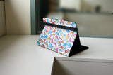 Funda Universal Silver Ht Wave 9pulgadas - 11pulgadas Cool Candy Blanco Y Azul