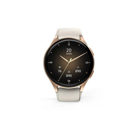 EAN 4047443511300 - Hama Smartwatch 8900 3,3 cm (1.3") AMOLED 42 mm Digital 466 x 466 Pixeles Pantalla táctil Oro GPS (satéli imagen 1