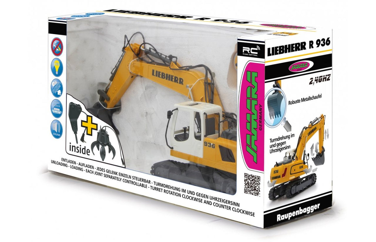 Jamara Excavadora Liebherr R936 1:20 2,4ghz Destruction-Set