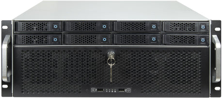 EAN 4260455648356 - Inter-Tech 4U-4708 Estante Negro imagen 2