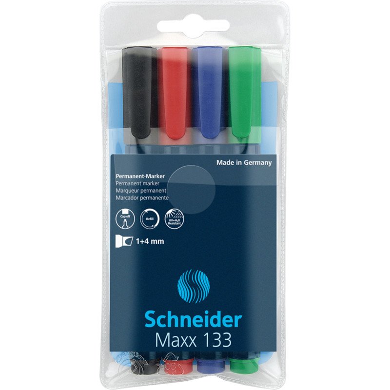 Schneider Schreibgeräte Maxx 133 Permanentmarker 1.0 - 4.0 Mm Multicolor