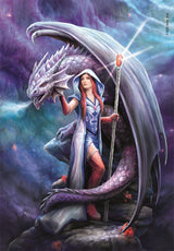 Puzzle Dragon Mage Anne Stokes 1000pzs