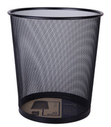 Deli Papelera Mediana Metalica 266x218x280mm Negro