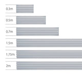 System X - Horizontal Mounting Rail - 1m