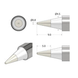 Punta De Soldadura Ifixit Fixhub De Punta Cónica, Soldador Plateado If145-836-1