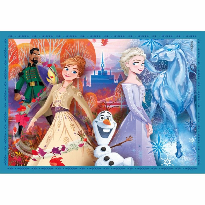 Puzzle  Clementoni Supercolor 4 In 1 - Disney Frozen 2 21518