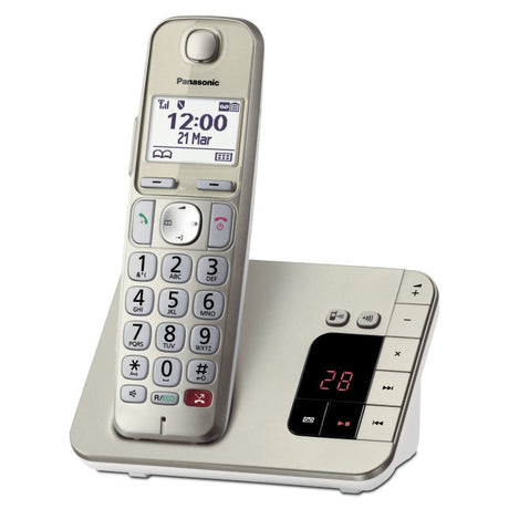 EAN 5025232915781 - Panasonic KX-TGE260GN teléfono Teléfono DECT Identificador de llamadas Champán imagen 1