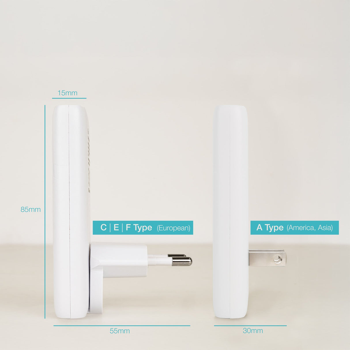 EAN 8433281016613 - TooQ TQWC-GANSL65W1A1C cargador de dispositivo móvil Universal Corriente alterna Carga rápida Interior imagen 5