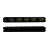Divisor Hdmi Logilink 1x4 Puerto, 4k / 60hz, Downscaler, Negro.